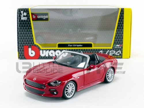 Bburago fiat 124 spider - bburago,