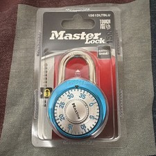Master Lock 1561DLTBLU