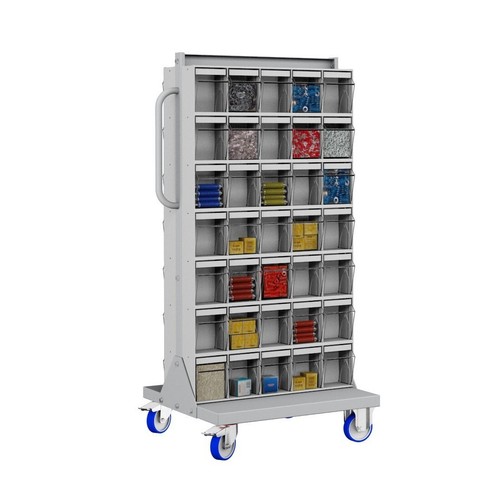 Carrello porta minuteria - porta,