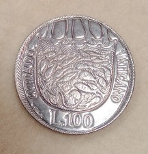 100 LIRE 1975 - CITTÀ DEL
