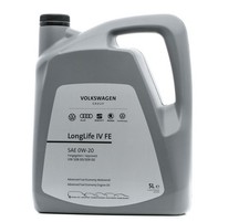 OLIO MOTORE 0W20 ORIGINALE AUDI VW SEAT SKODA VOLKSWAGEN LONGLIFE 508/509.00 5LT