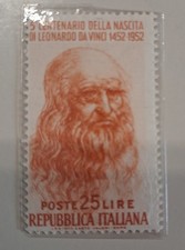 ITALY 25 LIRE STAMP 5TH