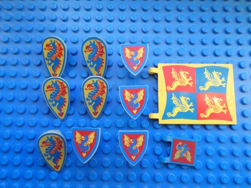 Lego black knights - knights, insegne
