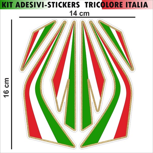 Kit adesivi fascia tricolore - adesivi,