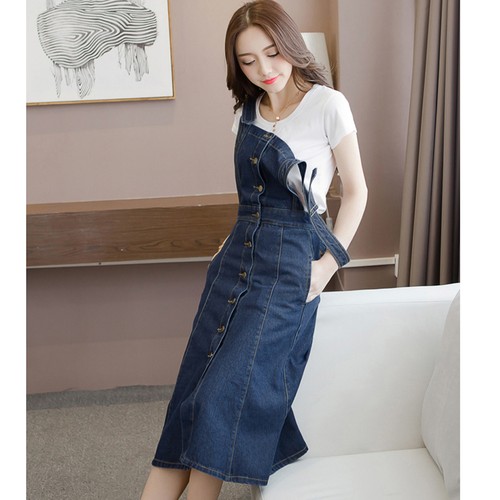 Gonna tubino blu - in, jeans