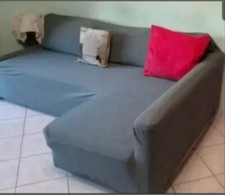 Copridivano Con penisola a destra o sinistra per divani (mod friheten)