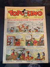 TOPOLINO GIORNALE N 111 - ANNO 1935 - EDIZIONI NERBINI - ORIGINALE -