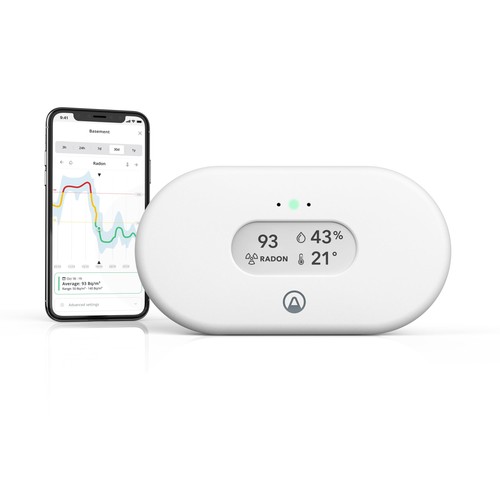 Airthings view radon - radon, 2989