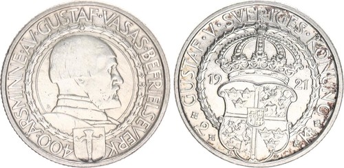 Svezia corone 1921 - 2,