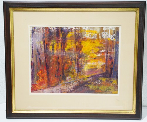 Quadro stile gerhard richter - quadro,