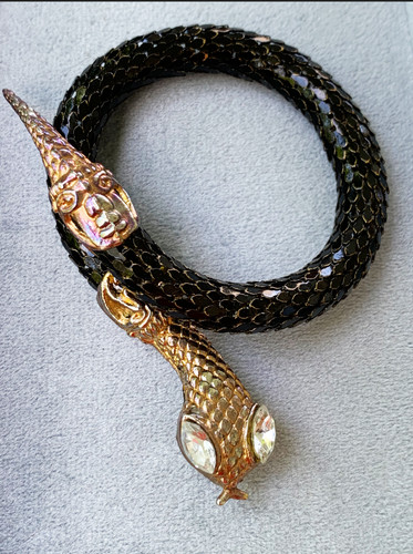 Bracciale serpente vintage - bracciale,