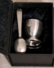 Set In Argento  Portauovo e