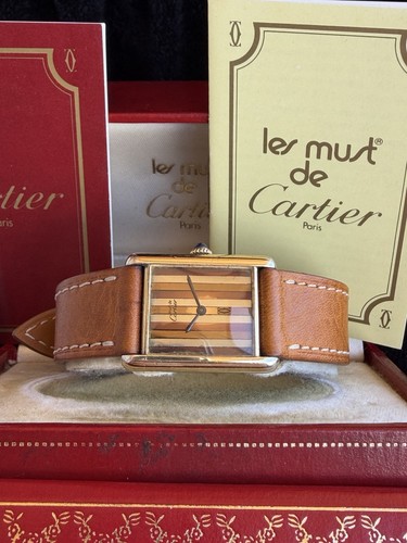 Cartier tank must rare - cartier,