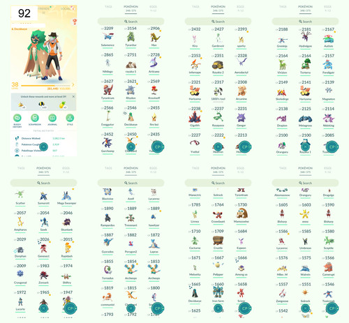 Pokémon acc lvl - acc, 38