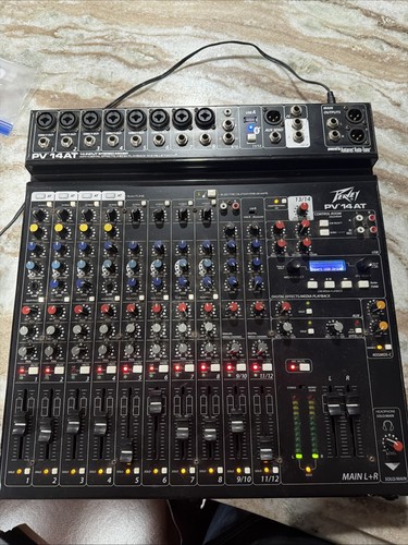 Peavey pv14at mixer - peavey, 14