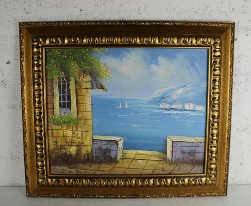 Quadro incorniciato dipinto - quadro, ad