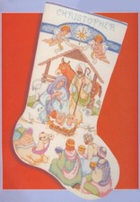 CROSS STITCH PATTERN SOCK