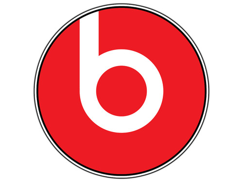 Adesivo beats electronics logo - adesivo,
