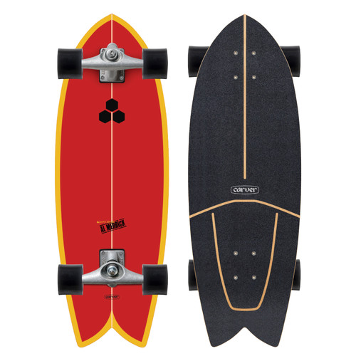 Surfskate complet ci - complet, fish