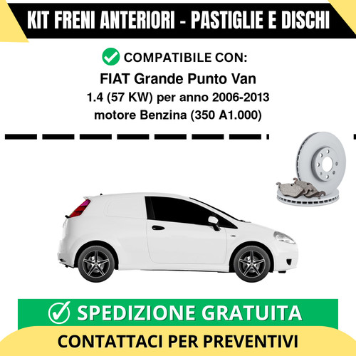 Kit freni anteriori - kit,