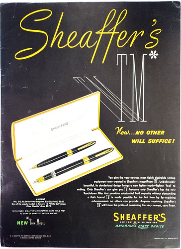 Sheaffers pen valiant - sheaffers,