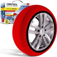 Calze da Neve Auto (XXL) Omologate EN 16662-1 Catene Neve Tessuto R18-R19-20-R21