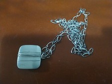 Collana Breil Stone con ciondolo in acciaio opaco e angoli smussati