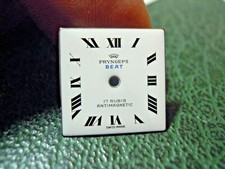 QUADRANTE PER OROLOGIO DA POLSO " PRYNGEPS " BEAT 17 RUBIS ANTIMAGNETIC NUOVO -