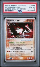 PSA 10 Groudon EX Holo 056/083