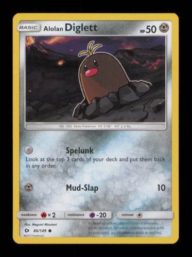 Alolan diglett common - alolan,