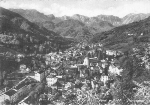 Cartolina recoaro terme - cartolina,