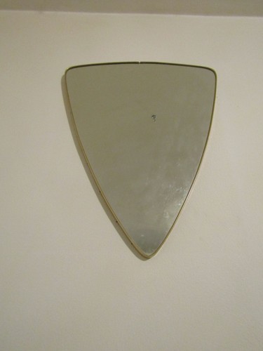 Specchio scudo anni 60 - ,