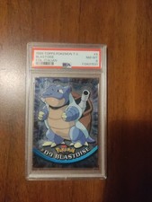 ❗1999 TOPPS POKEMON TV - BLASTOISE #09 HOLO - PSA 8 - [ITA]❗