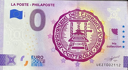Banconota posta philaposte - la,