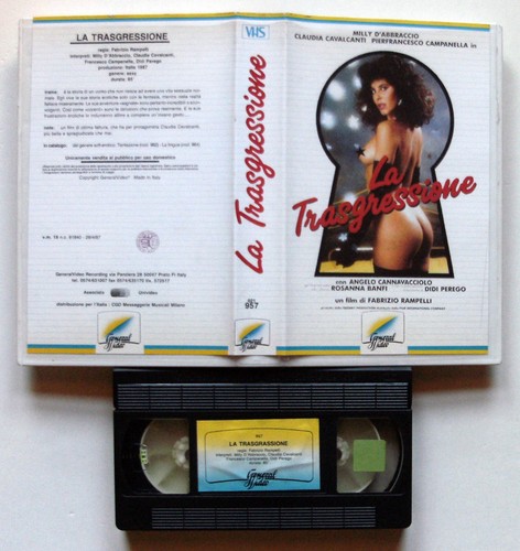 Vhs trasgressione - trasgressione, (1987)