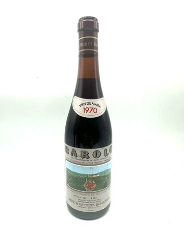 Vintage vino rosso barolo - rosso,