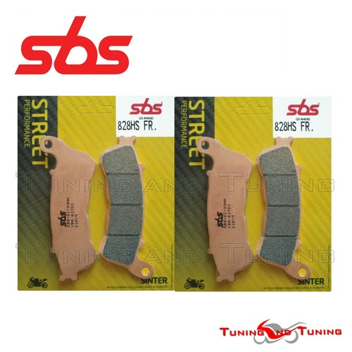 Pastiglie freno anteriori sbs - pastiglie,
