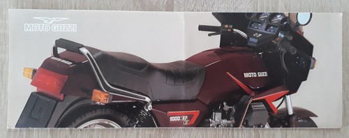 Brochure moto guzzi - 1000, ii