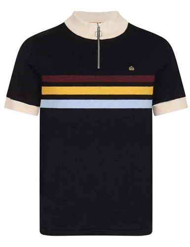 Top uomo merc london zip - top, collo