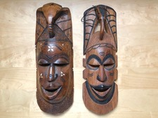 Maschere africane (coppia)