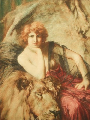 Emile friant antica incisione - emile,