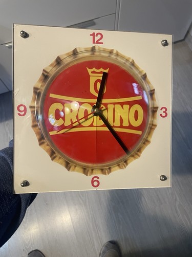 Orologio pubblicitario crodino - orologio,