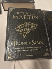 Collezione  il trono Di Spade Edizione Mondadori Deluxe Completa pelle di drago