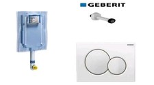 Geberit Cassetta Incasso Completa Di Placca Sigma 01 Bianca E Canotto (Bonomini)