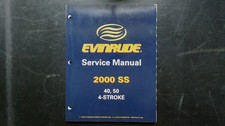 Evinrude 2000 SS 40 50 4-Stroke Service Manual 1999 OMC Marine