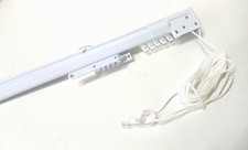 BASTONE TENDA SCORRITENDA BIANCO ESTENSIBILE BINARIO BINARI TENDE PER TENDAGGI