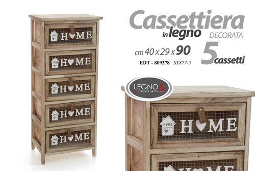 Mobile cassettiera cassetti - cassettiera, 5