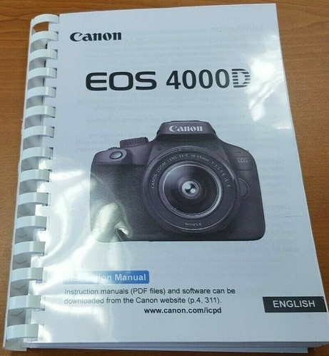 Fotocamera canon eos 4000d - canon,
