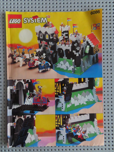 Lego system 6086 castello - 6086, del