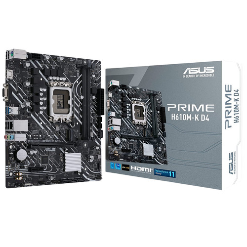 Asus prime h610m scheda - asus, d4